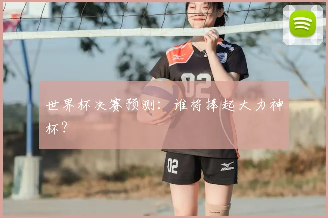 世界杯决赛预测:谁将捧起大力神杯?